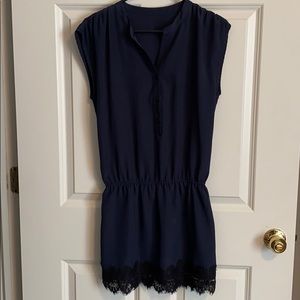 Cinch waist dress